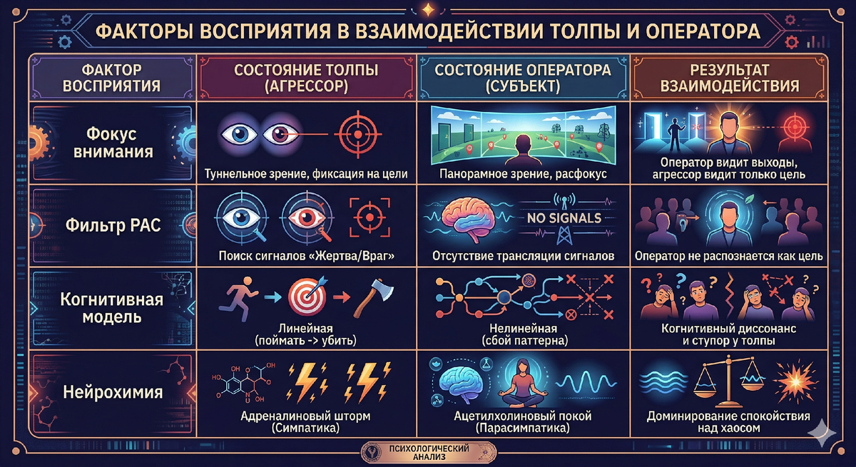 Нейрохимия стресса и туннельное зрение