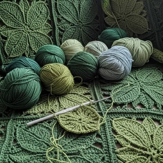 Вязаный плед крючком: 5 схем + описание для начинающих