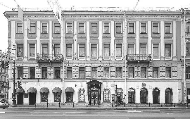 Здание доходного дома П. И. Зайцева. Источник: www.citywalls.ru