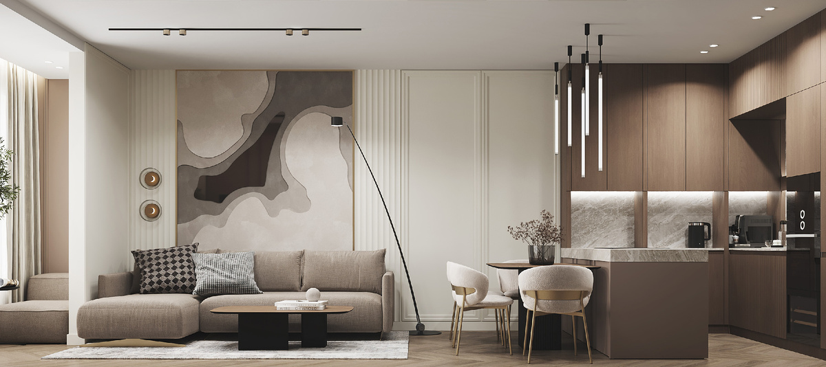 ЖК Клевер парк, Екатеринбург. Больше работ на сайте: https://neapol-design.ru/ 