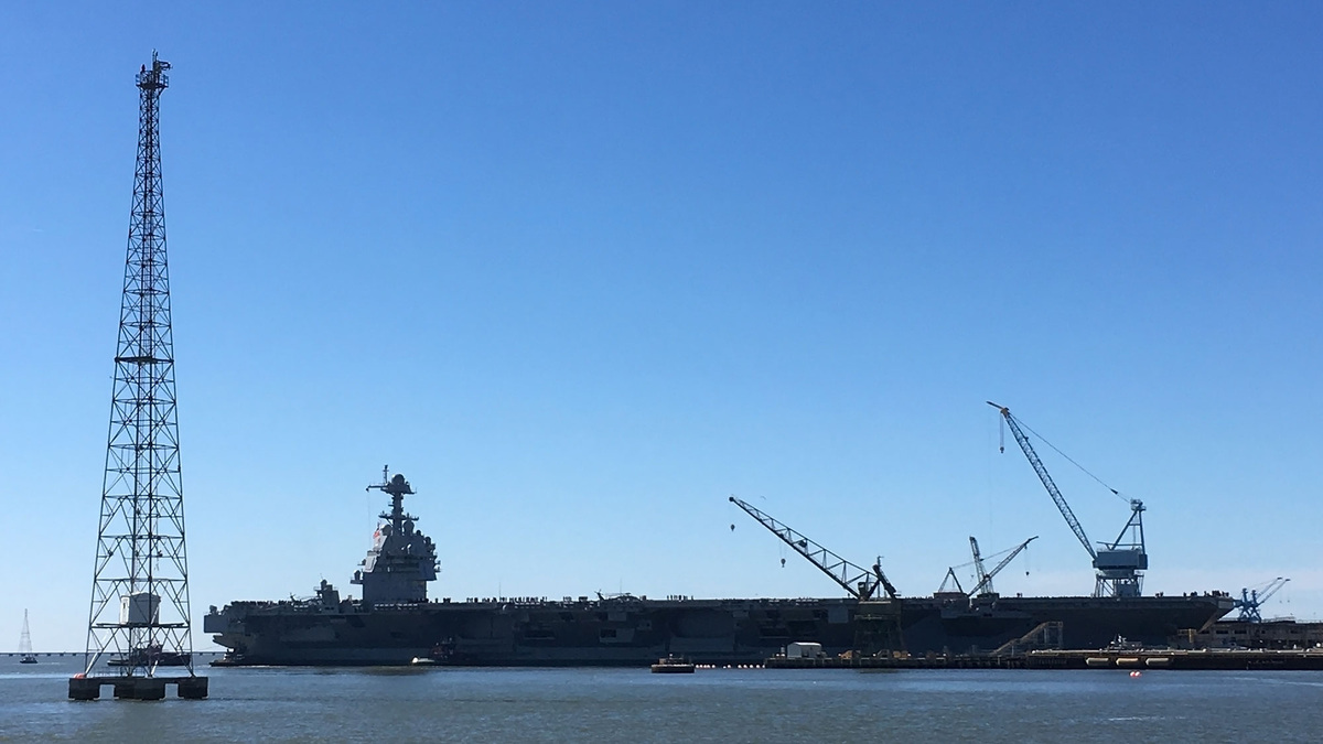    США авианосец USS Gerald R. Ford Джеральд Р. Форд