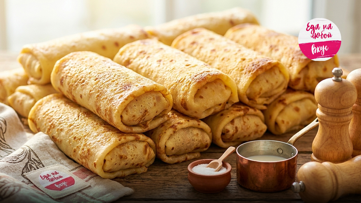 беспроигрышный вариант налистников с творогом