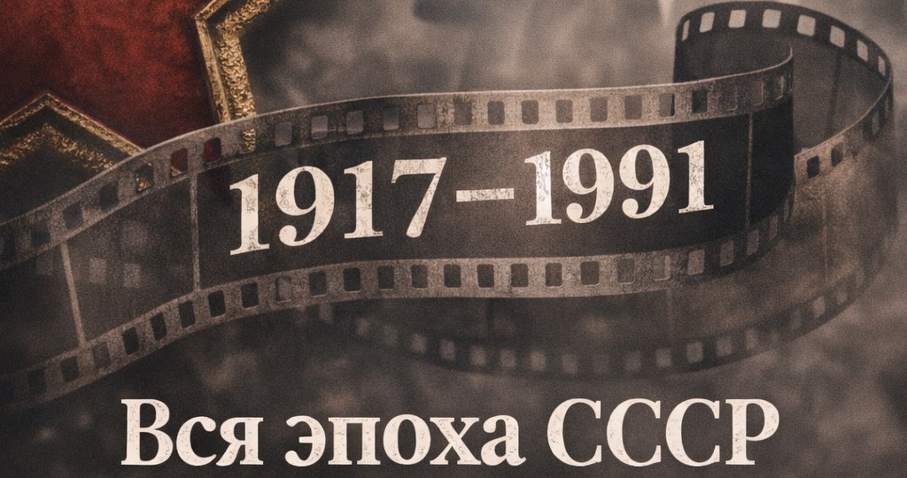 👉Вся эпоха СССР в 23 кадра.