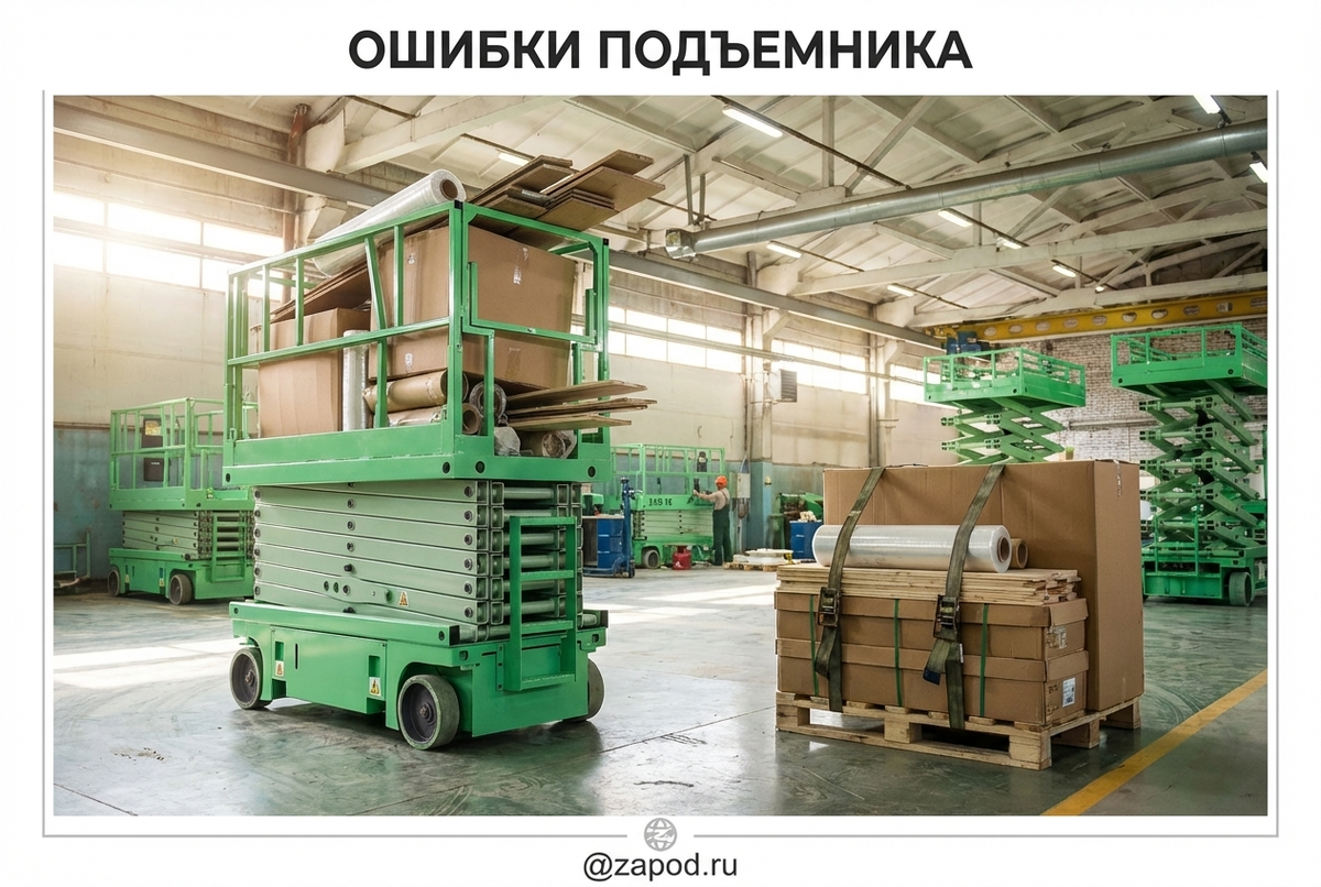    Как избежать проблем с ножничным подъемником admin