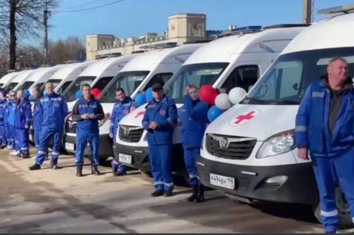    В Ленобласти медики получили новые машины скорой помощи