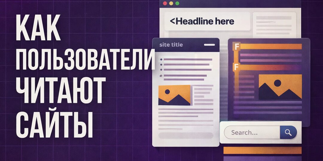 Как пользователи читают сайты: почему люди сканируют страницы и как сделать текст понятным за несколько секунд