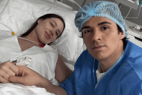 Блогер Лерчек и ее молодой человек Луис Сквиччиарини / Телеграм-канал «Осторожно, новости»  📷