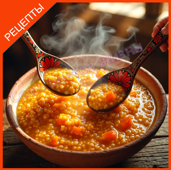 Пшенная каша с тыквой