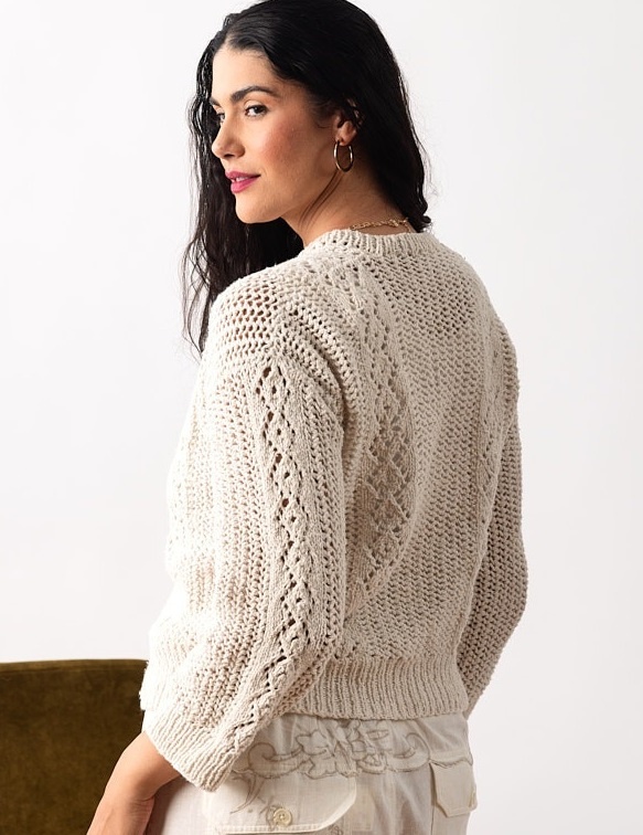 Вязаный кардиган. Фото источник: коллекция berroco.