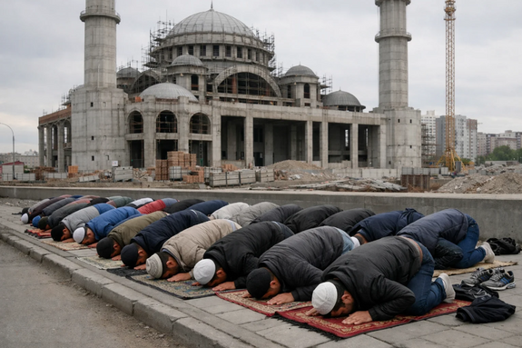 «Это не религиозное действо, а публичный политический акт»: Кирилл Кабанов сравнил строительство мечети в Чите с зеленым знаменем над администрацией города