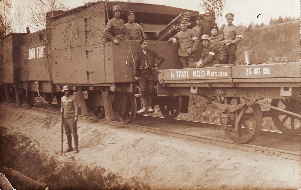 Эстонский бронепоезд, 1919-й. 