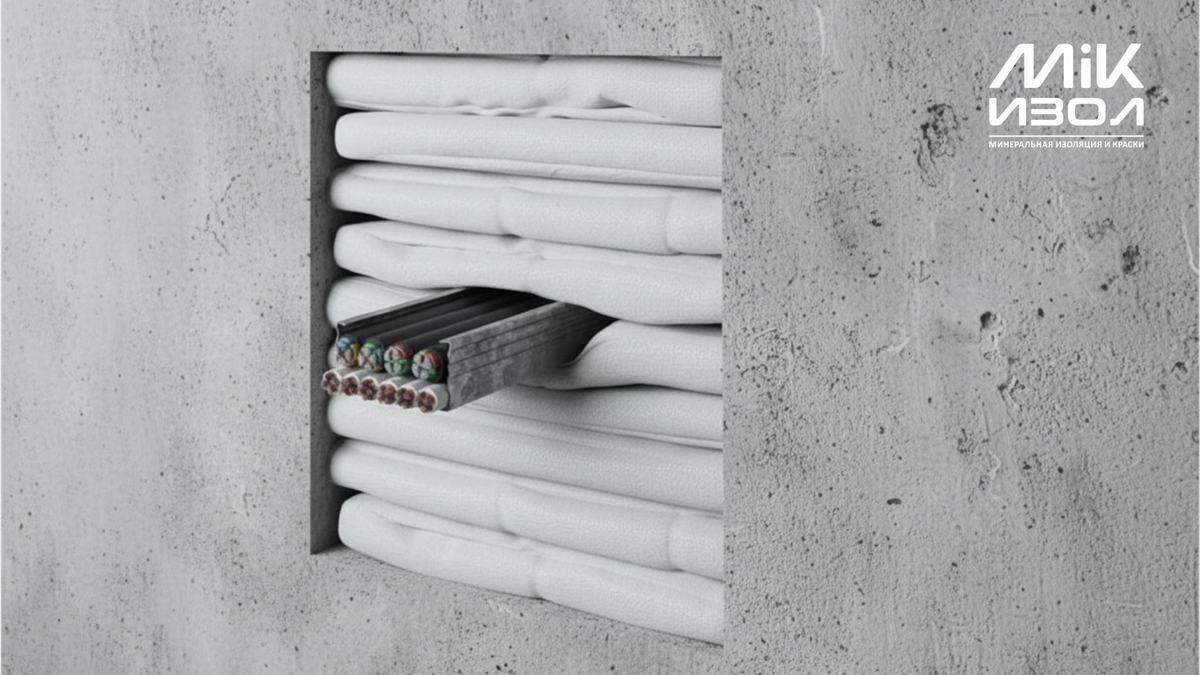 Установка противопожарных подушек