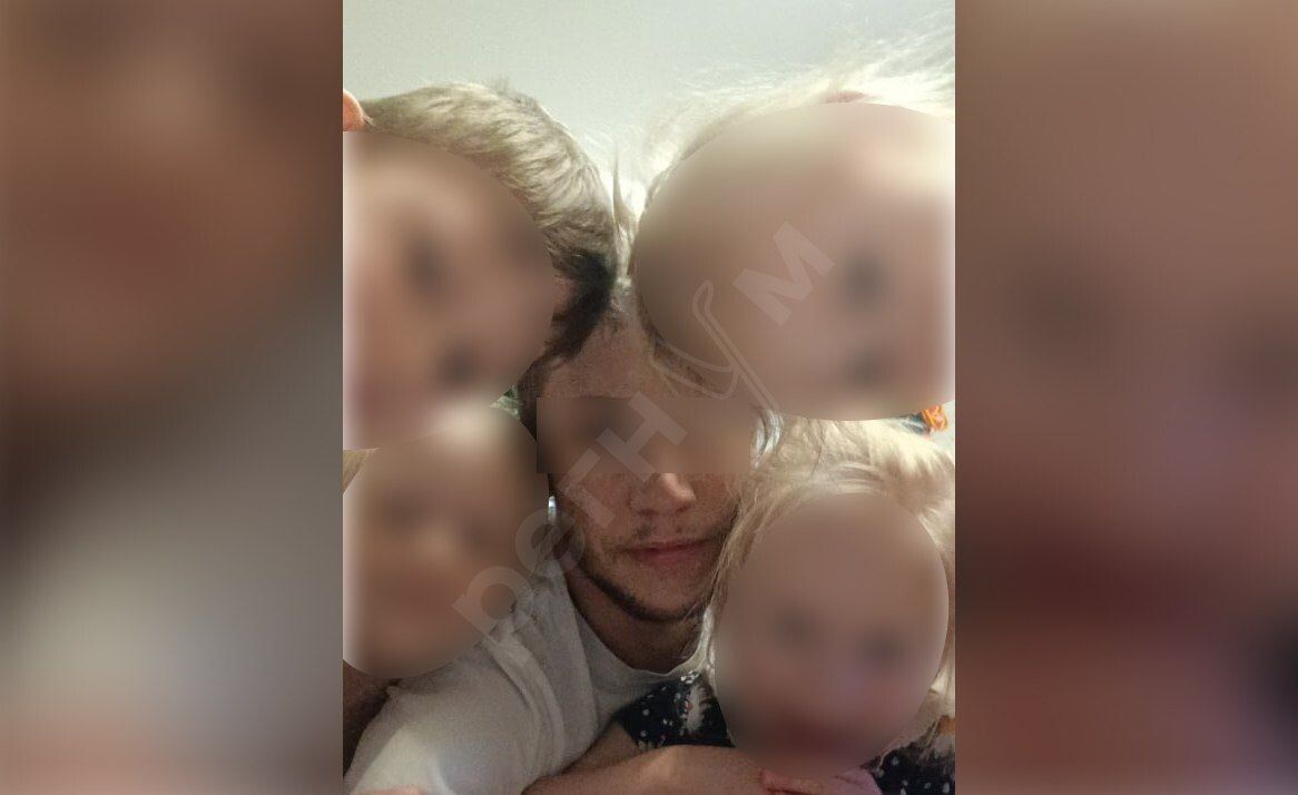    Муж Ольги Алексей со старшими детьми / Источник: © Фото из личного архива