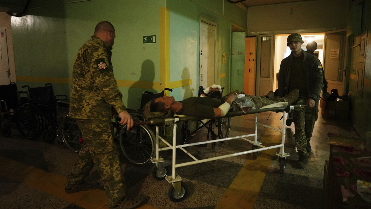    Украинские военные ВСУ раненые госпиталь больница АР