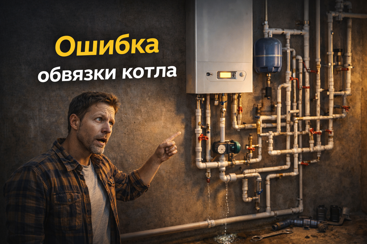 Как ребята чуть не угробили котельную за 2 миллиона: ошибки обвязки на реальных примерах
