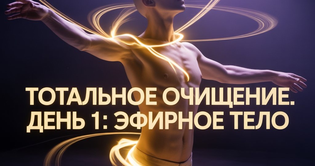 Тотальное очищение энергетики. День 1: эфирное тело, зажимы и практика Латихан