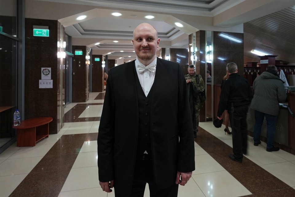    Автор концерта-симфонии «Русскому Донбассу» Алексей Сергунин Александр ИВАНОВ