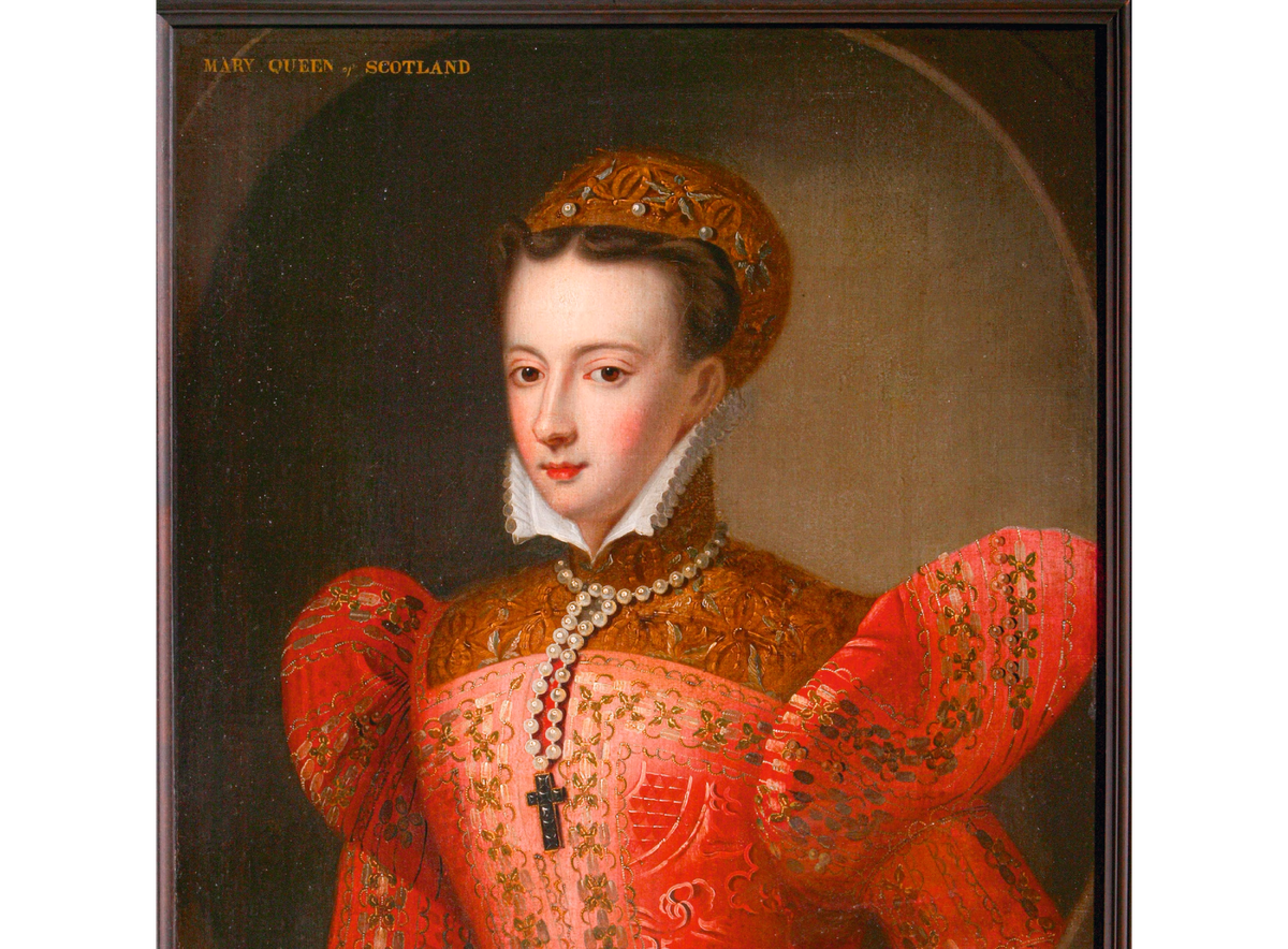 Шотландка при французском дворе. Портрет Марии Стюарт кисти неизвестного французского художника XIX века. Воронежский областной художественный музей, Россия.