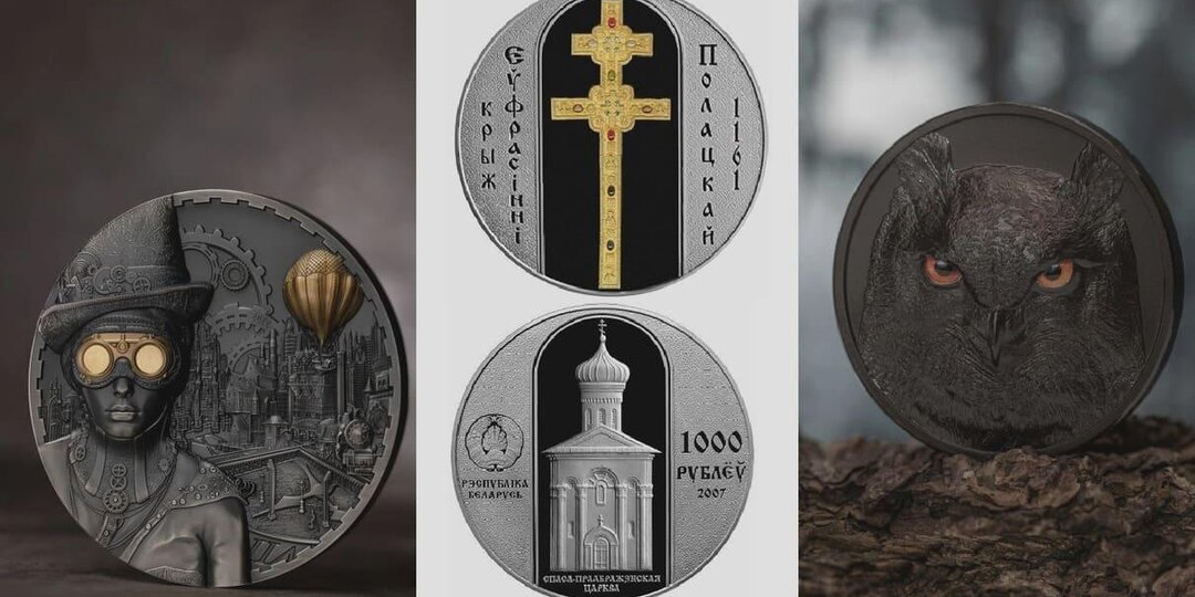 Топ монет весом в килограмм есть и белорусские. Фото