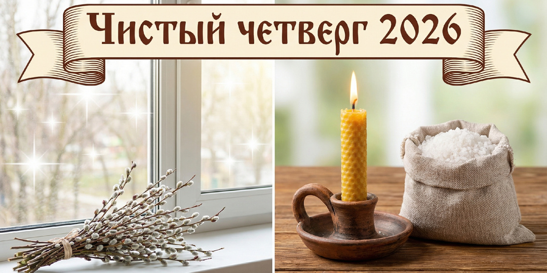 Чистый четверг 9 апреля 2026: что можно и нельзя делать, народные приметы и обряды