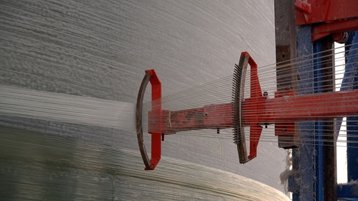      Рекорд без кавычек: резервуар на 2000 кубометров изготовлен методом намотки стеклопластиковых нитей
