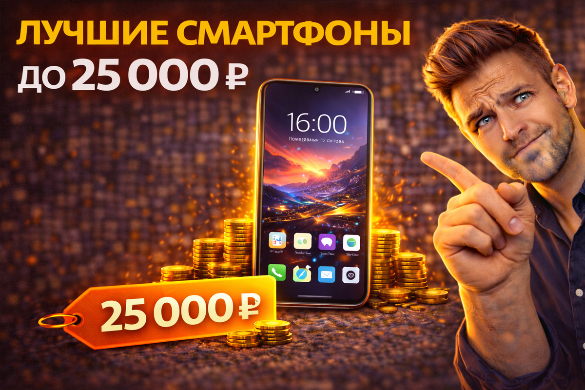 Лучшие смартфоны до 25 000 рублей: обзор топовых моделей с отличной камерой, быстрой зарядкой и производительностью для игр и повседневки. Выбери свой идеал!