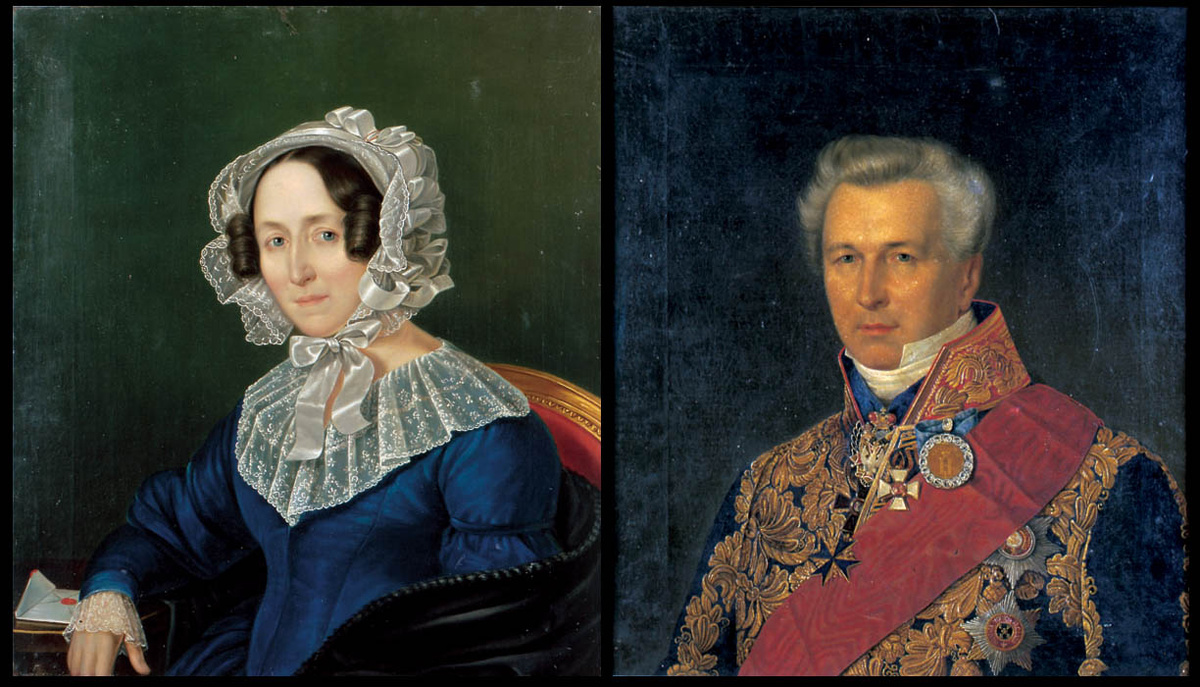 Бароны Боде Лев Карлович и Наталья Федоровна Колычева-Боде. Фото из открытых источников.