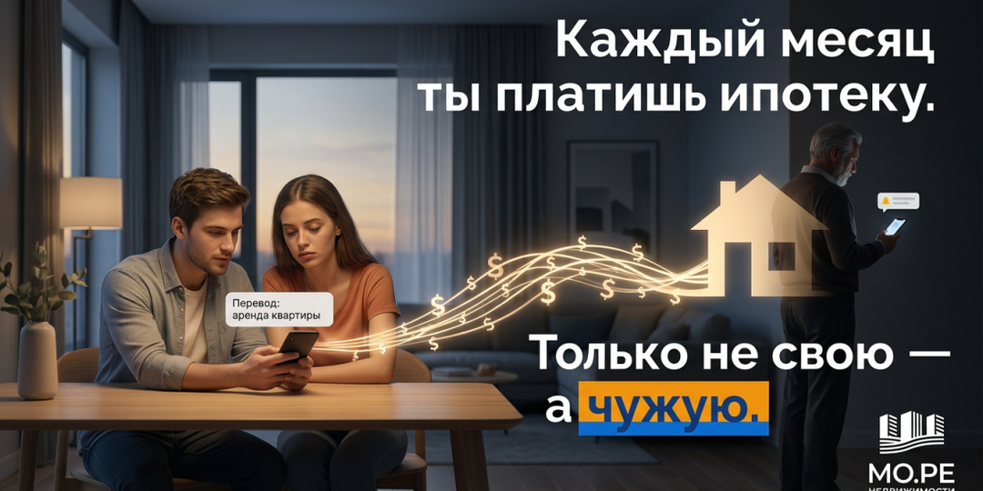 Каждый месяц ты платишь ипотеку. Только не свою — а чужую
