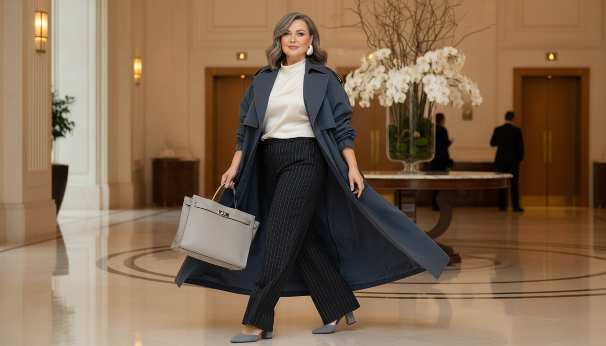 Тренч и уверенность - два главных аксессуара женщины, которая знает себе цену