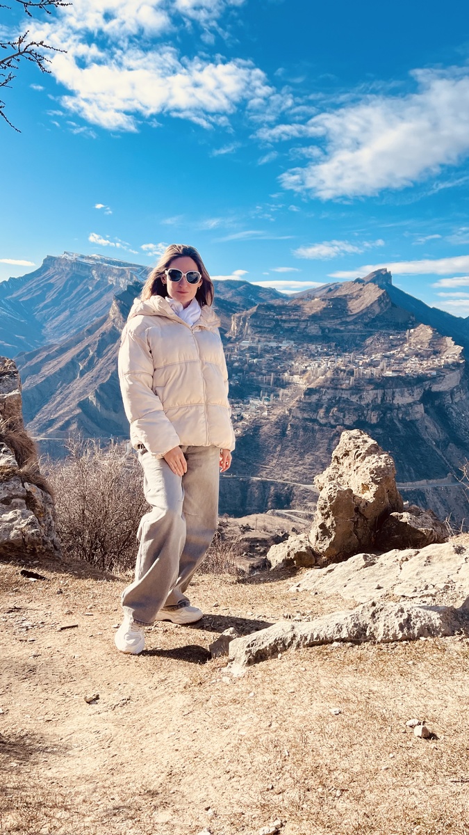 Вид на село Гуниб