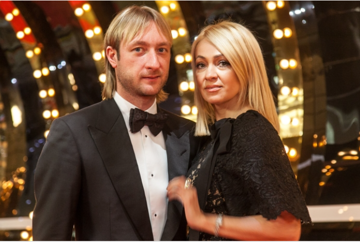 Евгений Плющенко и Яна Рудковская