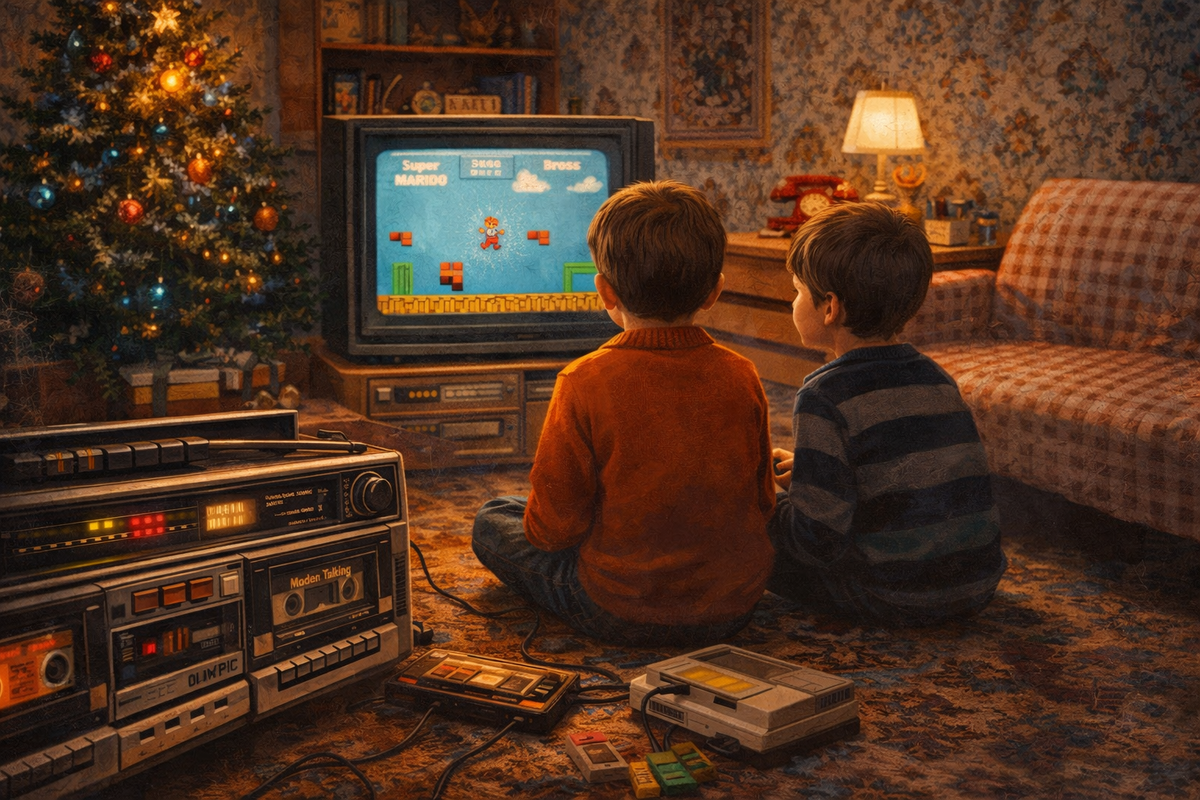 Наше детство записывалось не в облако, а на магнитную плёнку — и каждый щелчок кнопки Rec был как попытка остановить время.© Александер Арсланов