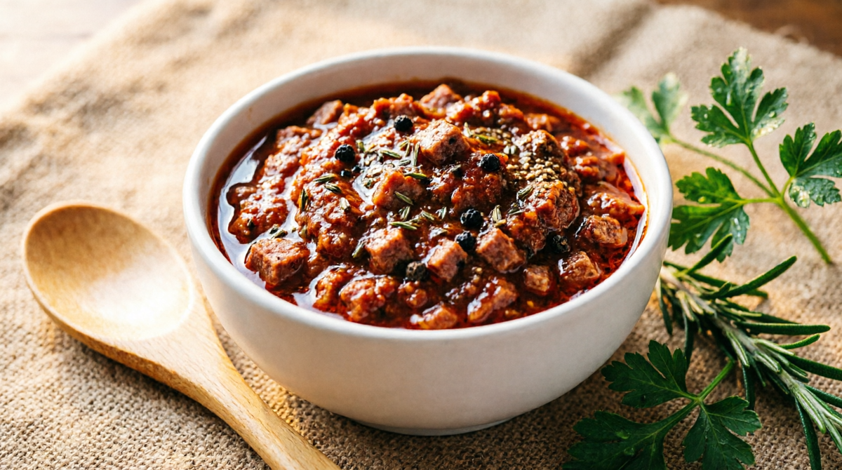 Соус из колбасы