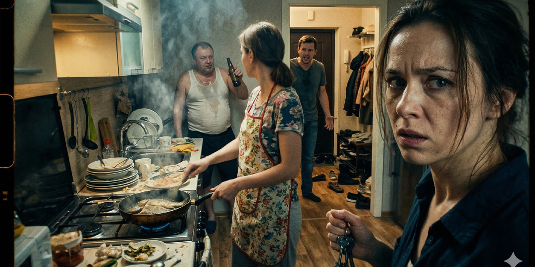 Моя свекровь подарила нам на путёвку в санаторий. Вернувшись через две недели, мы застали в своей квартире её второго сына с семьей