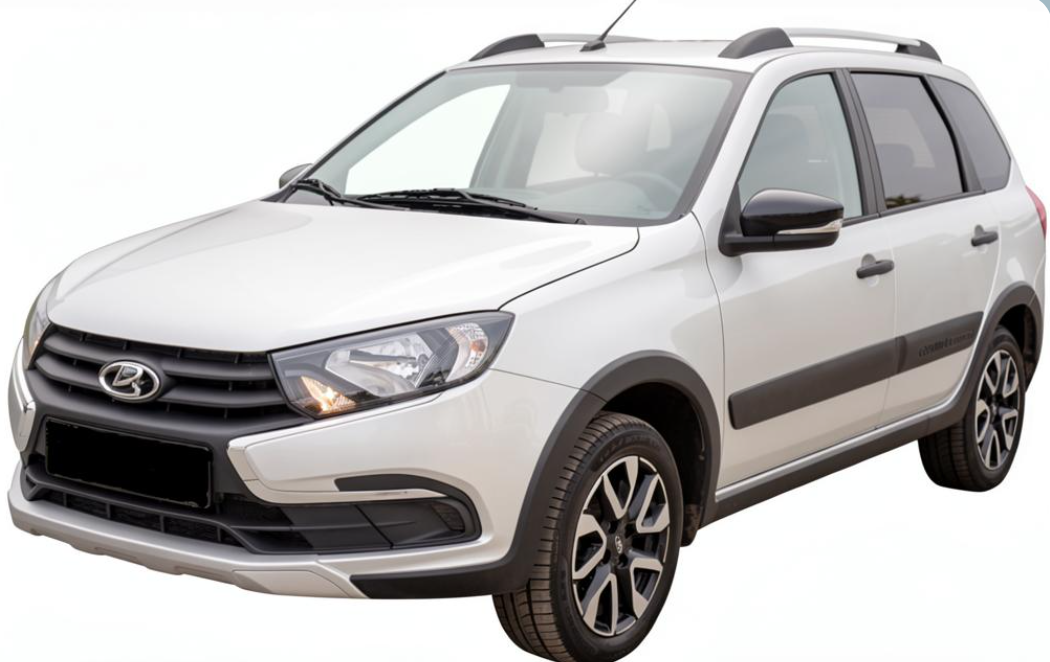 Лада Гранта Кросс серого цвета с 16-ти клапанным мотором, такую я купил для такси. Источник:https://auto.ru/