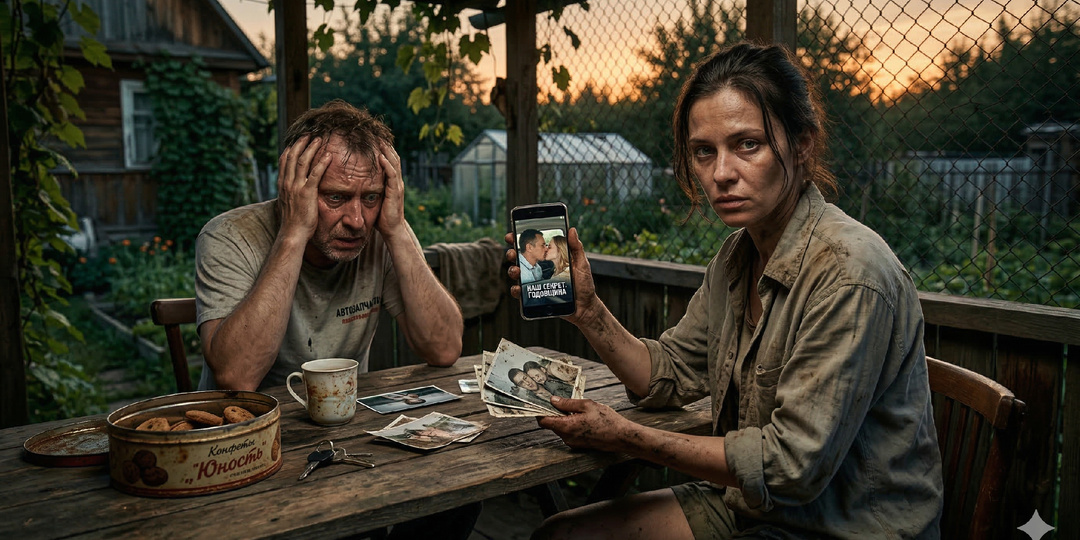 Соседка по даче попросила присмотреть за домом. В теплице я нашла фотографии своего мужа с её дочкой