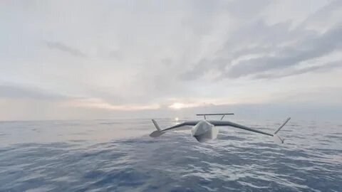 Стелс экраноплан против авиа баржи Авраам Линкольн