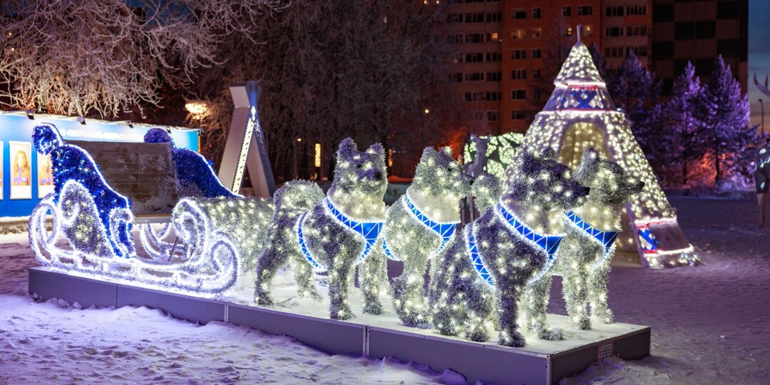 Разморозили: Новый год в Ноябрьске начали демонтировать