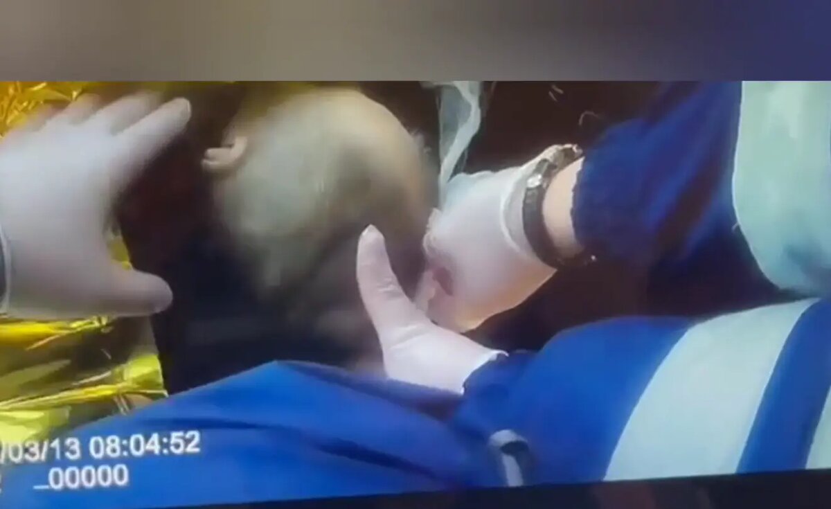    Фото: стоп-кадр видео от пресс-службы Госавтоинспекции по Петербургу и Ленобласти