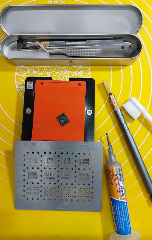 Мой наборчик для перекатки.