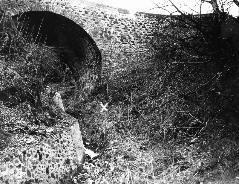 Мост через ручей Гарденхольм-Линн, 29 сентября 1935 года.
