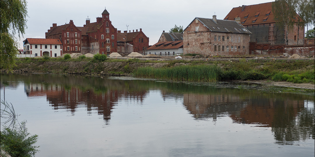 Гвардейск. Замок Tapiau и прогулка по городу