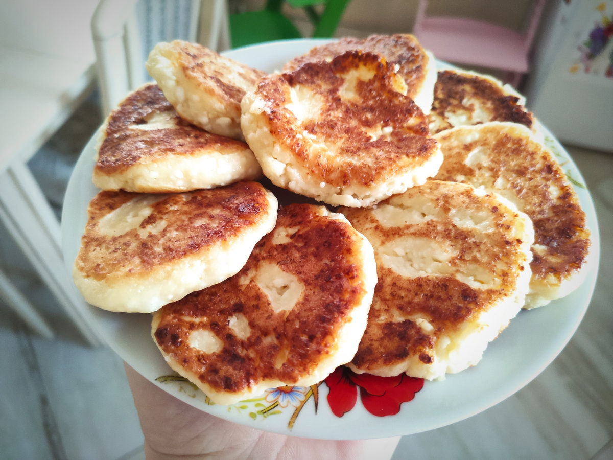 На завтрак, но остались ещё  на полдник 😊