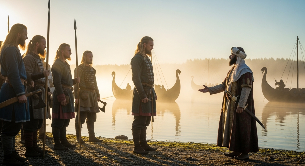 Арабский купец встречается с русами