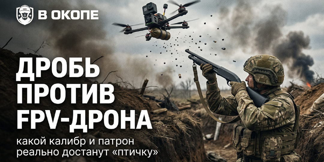 Дробь против FPV-дрона: какой калибр и патрон реально достанут «птичку»