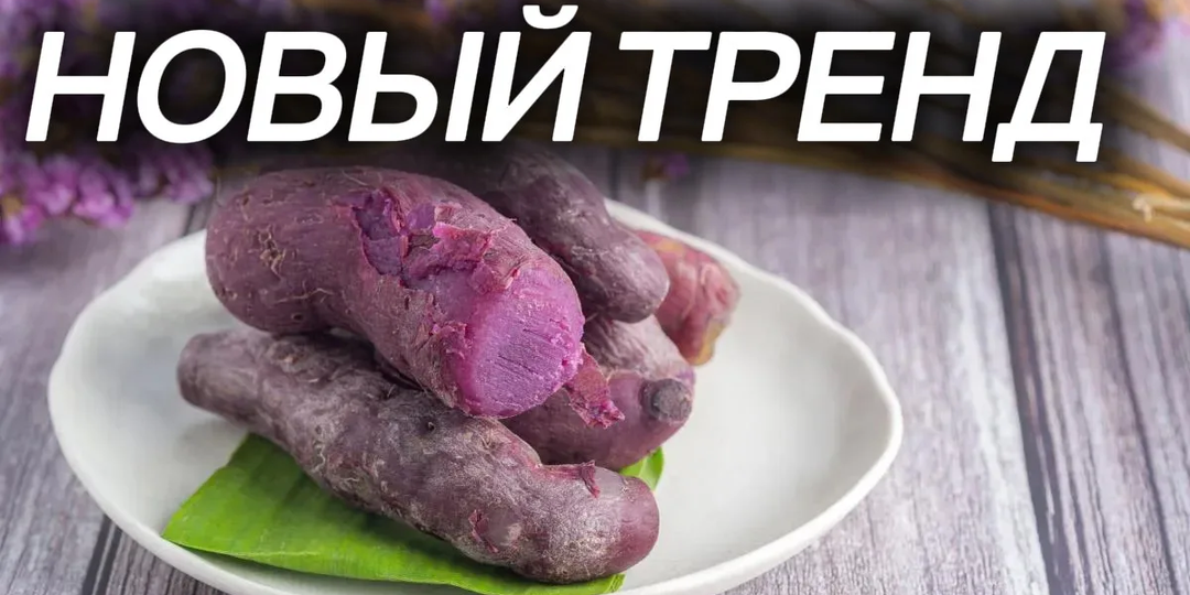 Филиппинский фиолетовый батат (Убе) покоряет мир гастрономии