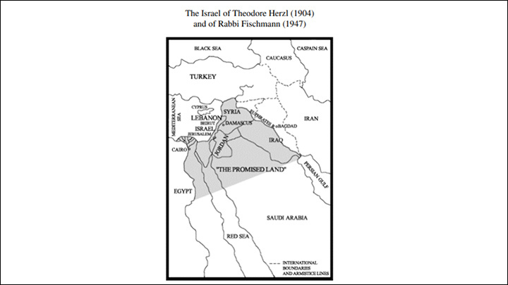    Скриншот: The Zionist Plan for the Middle East. Translated and edited by Israel Shahak