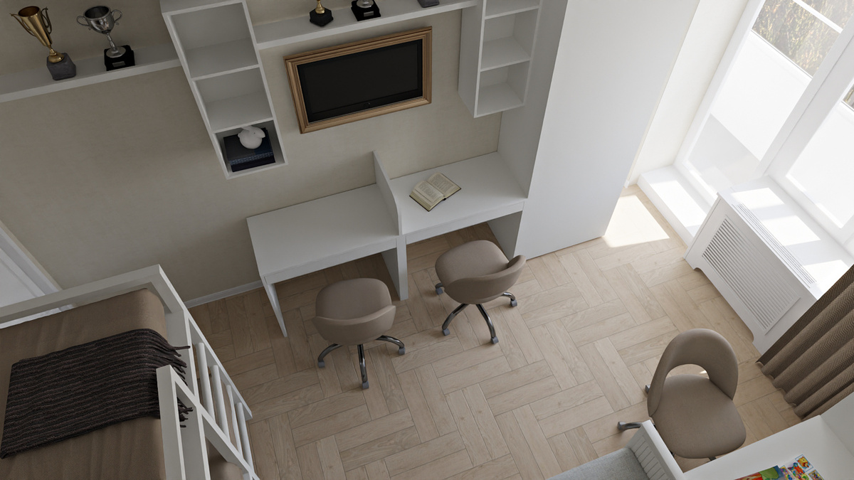 Исходная визуализация в Планоплан