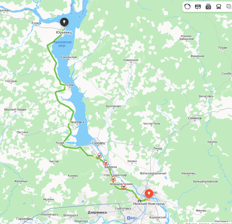 Карта из интернета