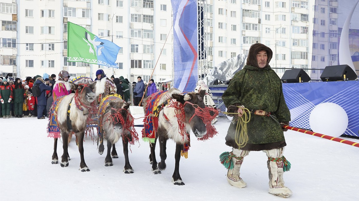    Парад оленьих упряжек откроет День оленевода в Салехарде